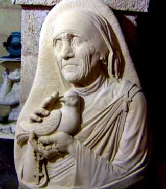 Statue e sculture sacre: madre Teresa di Calcutta